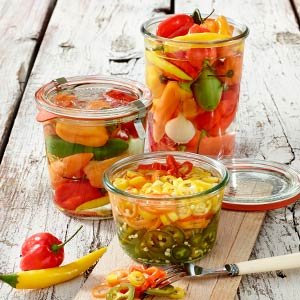 pickled mixed hot peppers index image