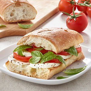 tomato basil sandwich index image