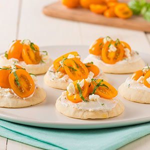 mediterranean tomato bites index image