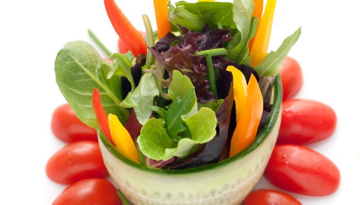garden salad display image
